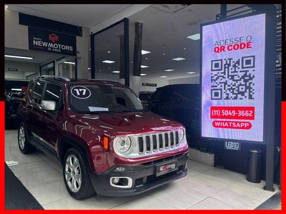 JEEP RENEGADE 1.8 16V FLEX LIMITED 4P AUTOMÁTICO JEEP RENEGADE 1.8 16V FLEX LIMITED 4P AUTOMÁTICO